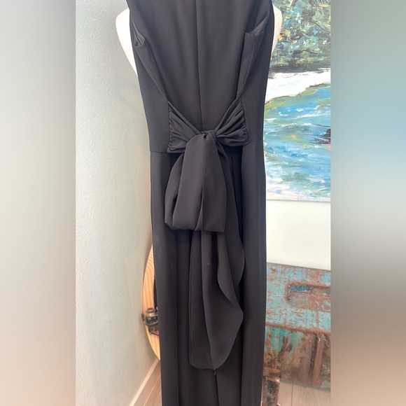 VTG Patrick Collection,Exquisite Flowing Palazzo Jumpsuit,Extra-Large Wrap-Tie,8 - Picture 2 of 15